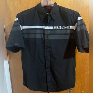 Harley Davidson button up